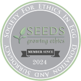 Society For Ethics In EGG Donation And Surrogacy | SEEDS Growing Ethics | Member Since 2024